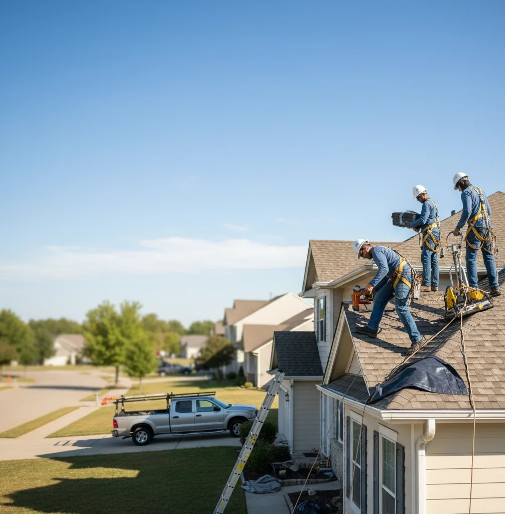 Commercial Roof Repair in Gentry, AR